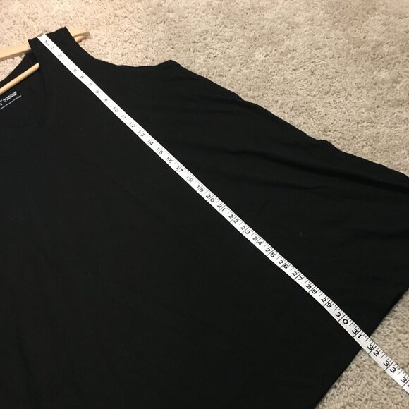 D/C Jeans Modern Black Jersey Sleevele Girlfriend Shirt - Picture 12 of 12